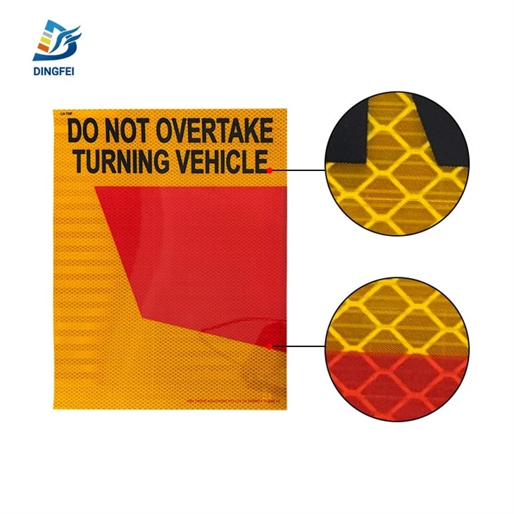 Truck Do Not Overtake Sign Class 400 Reflective
